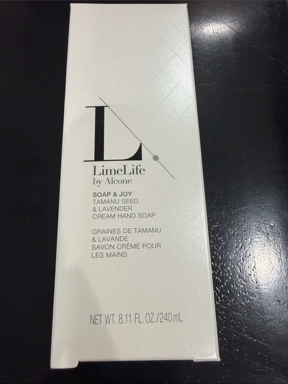 LimeLife by Alcone Sop & Joy Tamanu Seed & Lavender Cream Hand Soap — White